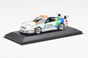Porsche 911 997 GT3 Cup Tsuchiya #80 K. Sawa Carrera Cup Asia Macau 2007 Minichamps 1:43 400076480 Metal - imagem 2 de 4