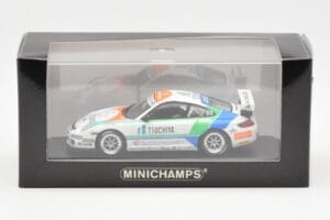 Porsche 911 997 GT3 Cup Tsuchiya #80 K. Sawa Carrera Cup Asia Macau 2007 Minichamps 1:43 400076480 Metal - imagem 4 de 4