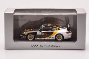 Porsche 911 997 GT3 Cup #2 UPS Holzer 2008 Minichamps 1:43 WAP02002218 Metal - imagem 4 de 4