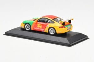 Porsche 911 997 GT3 Cup Visit Sri Lanka #6 D. Malagamuwa Carrera Cup Asia Macau 2007 Minichamps 1:43 400076406 Metal - imagem 3 de 4