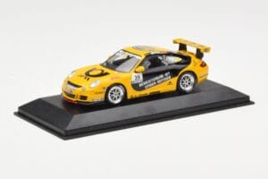 Porsche 911 997 GT3 Cup Tolimit Motorsport #39 Menzel Porsche Supercup 2007 Minichamps 1:43 400066439 Metal - imagem 2 de 4