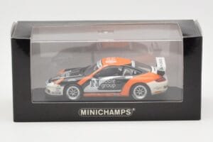 Porsche 911 997 GT3 Cup Noble Group #6 D. Watts Carrera Cup GB 2009 Minichamps 1:43 400076409 Metal - imagem 4 de 4