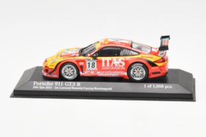 Porsche 911 997 GT3 R ITAS #18 De Lorenzi / Bonetti / Caccia / Bontempelli 24 Hours of Spa 2011 Minichamps 1:43 400118918