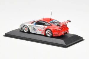 Porsche 911 997 GT3 RSR Flying Lizard #80 S. Neiman / J. Bergmeister / J. van Overbeek 24 Hours of Le Mans 2008 Minichamps 1: - imagem 3 de 4