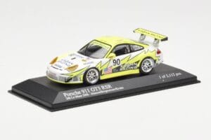 Porsche 911 997 GT3 RSR Krohn Racing #90 J. Bergmeister / T. Jonsson / T. Krohn 24 Hours of Le Mans 2006 Minichamps 1:43 4000 - imagem 2 de 4