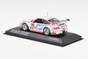 Porsche 911 997 GT3 RSR Matmut #76 P. Narac / R. Lietz / P. Long 24 Hours of Le Mans 2007 Minichamps 1:43 400076776 Metal - imagem 3 de 4