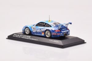 Porsche 911 997 GT3 RSR #71 Felbermayr-Proton M. Collin 24 Hours of Le Mans 2007 Minichamps 1:43 400076771 Metal - imagem 3 de 4