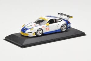 Porsche 911 997 GT3 RSR Tafel Racing #73 J. Tafel / J. Farnbacher 12 Hours of Sebring 2010 Minichamps 1:43 400076473 Metal - imagem 2 de 4