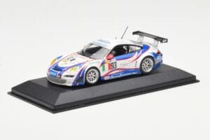 Porsche 911 997 GT3 RSR #93 Nielsen / C. Ehret / A. Simonsen 24 Hours of Le Mans 2007 Minichamps 1:43 400076793 Metal - imagem 2 de 4