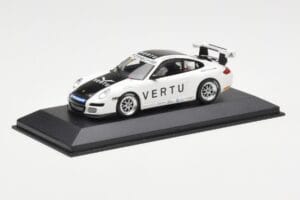 Porsche 911 997 GT3 Cup Vertu #5 N. Albon Porsche Carrera Cup Asia Macau 2009 Minichamps 1:43 400076405 Metal - imagem 2 de 4