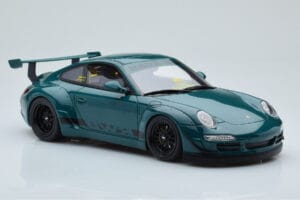 Porsche 911 997 RWB Syunkashuto Verde GT Spirit 1:18 GT896 Resina - imagem 4 de 6