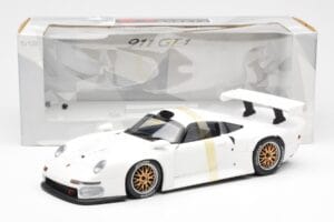 Porsche 911 GT1 Branco UT Models 1:18 180966699 Metal - imagem 6 de 6