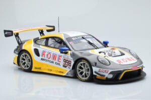 Porsche 911 GT3 R Rowe Racing #998 F. Makowiecki / A. Pilet / N. Tandy 2nd Place 24 Hours of Spa-Francorchamps 2019 Minichamp - imagem 4 de 6