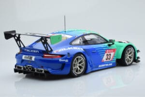 Porsche 911 GT3 R Falken Motorsports #33 K. Bachler / M. Muller / T. Engelhart / M. Werner 24 Hours of Nurburgring 2020 Minic - imagem 2 de 6