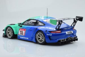 Porsche 911 GT3 R Falken Motorsports #33 K. Bachler / M. Muller / T. Engelhart / M. Werner 24 Hours of Nurburgring 2020 Minic - imagem 5 de 6
