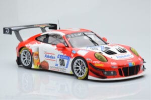 Porsche 911 GT3 R Frikadelli Racing Team #30 M. Muller / M. Arnold / F. Henzler / M. Campbell 24 Hours of Nurburgring 2018 Mi - imagem 4 de 6