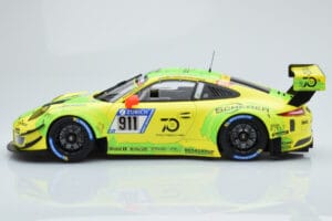 Porsche 911 GT3 R Manthey Racing #911 F. Scherer / K. Estre / R. Dumas / L. Vanthoor / E. Bamber 24 Hours of Nurburgring 2018 - imagem 3 de 6