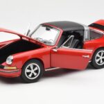 Porsche 911 Targa S Vermelho Schuco 1:18 450036200 - image 2 of 9