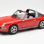 Porsche 911 Targa S Vermelho Schuco 1:18 450036200 - image 3 of 9
