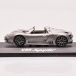 Porsche 918 Spyder Cinzento Metálico Minichamps 1:43