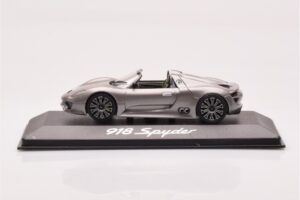 Porsche 918 Spyder Cinzento Metálico Minichamps 1:43