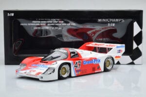 Porsche 956K Grand Prix Preston Henn T-Bird Swap Shop #47 D. Galica / D. Sutherland / P. Henn Brands Hatch 1000km 1983 Minich - imagem 6 de 6