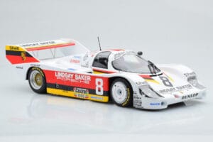 Porsche 956K Lindsay Saker #8 B. Wollek / C. Serra / S. Johansson 1000km Kyalami 1983 Minichamps 1:18 155836698 Metal - imagem 4 de 6