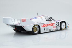 Porsche 956K Liqui Moly Brun Racing #33 H-J. Stuck / H. Grohs / W. Brun 1000km Spa 1983 Minichamps 1:18 155836633 Metal - imagem 2 de 6