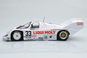 Porsche 956K Liqui Moly Brun Racing #33 H-J. Stuck / H. Grohs / W. Brun 1000km Spa 1983 Minichamps 1:18 155836633 Metal - imagem 3 de 6