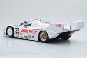 Porsche 956K Liqui Moly Brun Racing #33 H-J. Stuck / H. Grohs / W. Brun 1000km Spa 1983 Minichamps 1:18 155836633 Metal - imagem 5 de 6