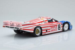 Porsche 956L Spirit of America #8 G. Follmer / J. Morton / K. Miller 24 Hours of Le Mans 1986 Minichamps 1:18 180866508 Metal - imagem 3 de 8