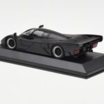 Porsche 962 Dauer Street Preto Mate Minichamps 1:43 - image 3 of 4