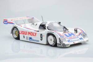 Porsche 962C Kremer Racing Liqui Moly #9 M. Winkelhock 3rd Place Norisring Trophy 1985 Minichamps 1:18 155856509 Metal - imagem 4 de 6