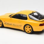 Porsche 968 Clubsport Amarelo GT Spirit 1:18 GT129 - image 5 of 6