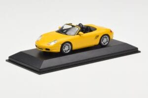 Porsche Boxster 986 Amarelo Minichamps 1:43 400062072 Metal - imagem 2 de 4