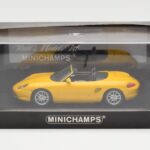 Porsche Boxster 986 Amarelo Minichamps 1:43 - image 4 of 4