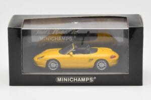 Porsche Boxster 986 Amarelo Minichamps 1:43 400062072 Metal - imagem 4 de 4