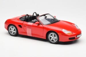 Porsche Boxster 986 Vermelho UT Models 1:18 180065830 Metal - imagem 4 de 6
