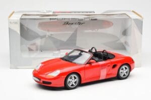 Porsche Boxster 986 Vermelho UT Models 1:18 180065830 Metal - imagem 6 de 6