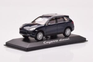 Porsche Cayenne 9PA Diesel Azul Escuro Minichamps 1:43 WAP0200030B Metal - imagem 2 de 4