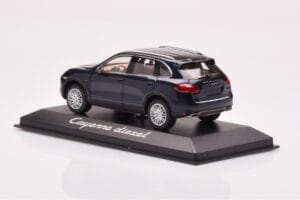 Porsche Cayenne 9PA Diesel Azul Escuro Minichamps 1:43 WAP0200030B Metal - imagem 3 de 4
