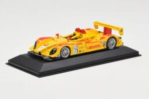 Porsche RS Spyder DHL #7 R. Dumas / T. Bernhard Winner Long Beach GP ALMS 2007 Minichamps 1:43 400076607 Metal - imagem 2 de 4