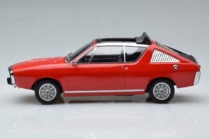 Renault 17 Gordini Decouvrable Vermelho Norev 1:18 185371 Metal - imagem 3 de 6