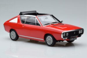 Renault 17 Gordini Decouvrable Vermelho Norev 1:18 185371 Metal - imagem 4 de 6