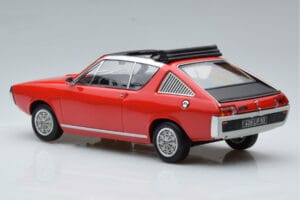 Renault 17 Gordini Decouvrable Vermelho Norev 1:18 185371 Metal - imagem 5 de 6