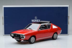 Renault 17 Gordini Decouvrable Vermelho Norev 1:18 185371 Metal - imagem 6 de 6