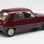 Renault 5 GTL Bordeaux Vermelho Otto 1:18 OT1059 - image 2 of 6