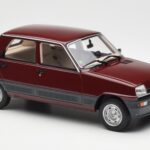 Renault 5 GTL Bordeaux Vermelho Otto 1:18 OT1059 - image 4 of 6