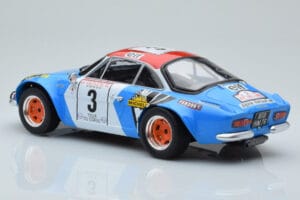 Alpine A110 #3 B. Darniche / A. Mahe Tour de Corse 1973 IXO 1:18 18RMC062B Metal - imagem 5 de 6
