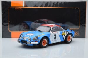 Alpine A110 #3 B. Darniche / A. Mahe Tour de Corse 1973 IXO 1:18 18RMC062B Metal - imagem 6 de 6